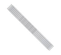 Addi Double Pointed Aluminium Needles, Grey, 40cm 5mm