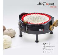 Addi Express Kingsize Knitting Machine Circular & Flat Knits Hand Cranked
