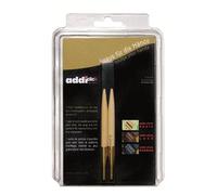 Addi Knitting Click Tips Bamboo Wax Coated Lightweight Wood Knitting