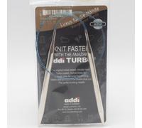 addi Knitting Needle Turbo Circular Skacel Exclusive Blue Cord 24 inch US 11