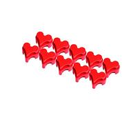 Addi Mesh Fuse Hearts, red, 5.5-10mm