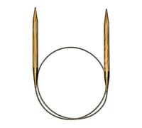 Addi Circular Olivewood Needle, Olive Wood, Brown, 80cm 10mm