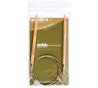 Addi Circular Olivewood Needle, Olive Wood, Brown, 80cm 10mm