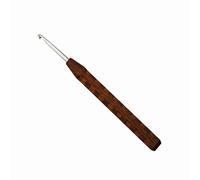 Addi Novel Walnut Crochet Hooks Metal Needles Wooden Handle