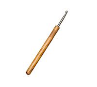 Addi Olive Crochet Hooks Wood Handle Brass Tip Needles