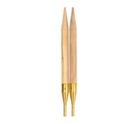 Addi Olivewood Click Tips, Olive Wood, Brown, One Size