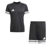 Addias Men's Jersey Set Black White Squadra 25 g / S Sportswear Set