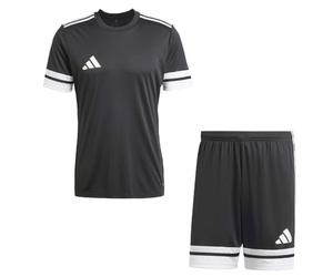 Addias Men's Jersey Set Black White Squadra 25 g / S Sportswear Set