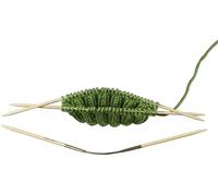 ❎ addiCraSyTrio Bamboo Short (24 cm) 3mm Flexible Double Pointed Needles Trio ❎