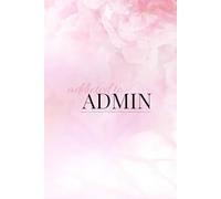 Addicted to Admin: Stylish notebook, perfect for managing your to do list and organising your life
