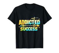 Addicted to Faith Christian Motivation Religious Quote T-Shirt