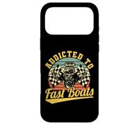 Addicted To Fast Boats Drag Boat Racing Speedboat Hydroplane Case for iPhone 17 Pro Max