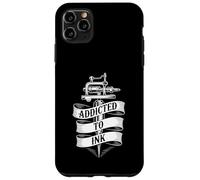 Addicted To Ink Tattoo Lover Tattooing Machine Vintage Cool Case for iPhone 11 Pro Max