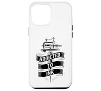 Addicted To Ink Tattoo Lover Tattooing Machine Vintage Cool Case for iPhone 12 Pro Max