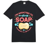 Addicted to Making Soap Someday Loves Soap Dealer Soapmaking Comfort Colors Adult Heavyweight T-Shirt