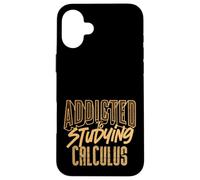 Addicted to Studying Calculus Math Lover Student Life Case for iPhone 16 Plus