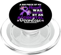 Addiction Awareness Drug Addiction Overdose Awareness Day PopSockets PopGrip for MagSafe