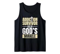 Addiction Survivor Sober Recovery Christian Sobriety Tank Top
