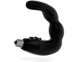 Addictive anal plug vibrating black prostate, Length 190 mm, Width 150 mm, Depth 50 mm, Department Couple, Poids 0.230 Kg, Color Black