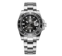 ADDIESDIVE 41mm Men's Diving Watch 200m BGW9 Luminous Ceramic Bezel Men's Quartz Analog Watch with Stainless Steel Bracelet AD2089