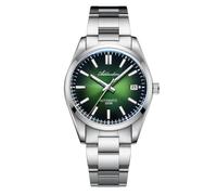 ADDIESDIVE Luxury Men's Automatic Watch Bubble Mirror Sapphire Glass NH35 Luminous 100m Waterproof Men's Analog Watch with Stainless Steel Bracelet AD2071