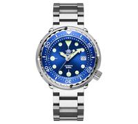 ADDIESDIVE Men's Automatic Mechanical Watch 300m Tuna Diver's Watch NH35A with Sapphire Glass Stainless Steel Strap