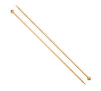 addiNature Bamboo Single Pointed Knitting Needles 25cm (10in) 6.00mm