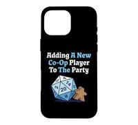 Adding A New Co-op Player To The Party Video Game Parent Case for iPhone 16 Pro Max