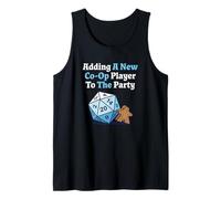 Adding A New Co-op Player to The Party Video Game Parent Tank Top