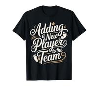 Adding A New Player to The Team Pregnancy Toddler - T-Shirt