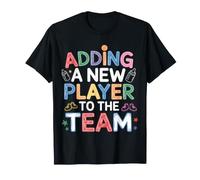 Adding A New Player to The Team Pregnancy Toddler - T-Shirt