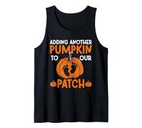 Adding Another Pumpkin to Our Patch Funny Halloween Party Tank Top