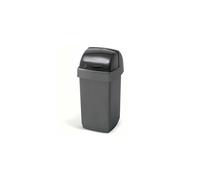 Addis 10L Roll Top Bin Metallic