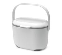 Addis 2.5 Litre Compost Caddy - White & Metallic - 515631