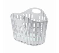 Addis 38L Fold Flat Laundry Basket - Grey