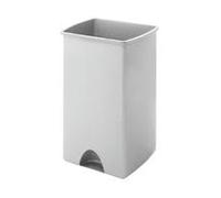 ADDIS Bin 50 L Metallic Silver Plastic