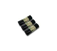 Addis 50 litre Kitchen Waste Trash Degradable Bin Liners Strong Bulk 3x 20 Roll packs total 60 liners New Recycled Black