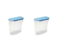 Addis 500 g Cereal Box, White (Pack of 2)