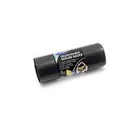 Addis Refuse Sacks 504870 90L Black Plastic, 20 Each, Single roll