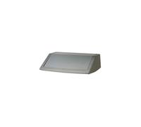 Addis Fliptop Bin Lid 504895 – 54 L, Metallic Grey