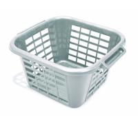 Addis Square Laundry Basket - Metallic Grey