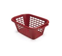 Addis 508071 40 Litre Rectangular Laundry Basket Roasted Red