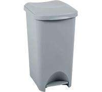 ADDIS 50L FOOT PEDAL BIN DUSTBIN PLASTIC RUBBISH PAPER WASTE KITCHEN OFFICE BINS