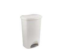 Addis Family Pedal Bin, Linen/Cream, 50 Litre