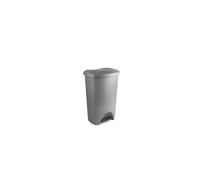Addis 50ltr Pedal Bin, Grey Metallic, 518120