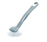 Addis 510290 Round Pot Dish Brush, Metallic, 5 x 4 x 21 cm