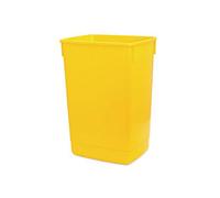 Addis 510901 Fliptop Bin Base, 60 Litre, Yellow