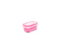 Addis 517626 Clip & Go Berry Salad 3 in 1 Lunch Fresh Food Box in Cherry Red, 14 x 20.5 x 9 cm