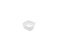 Addis 518084 Small Rectangular Washing Up Bowl, White, 8 ltr