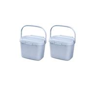 Addis 518384 Eco 100 Plastic Everyday Kitchen Food Waste Compost Caddy Bin